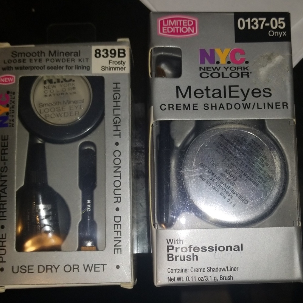 NYC Color Creme Eye Makeup Set LTD Edition NEW - Picture 2 of 4